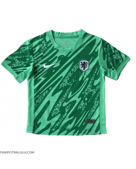 Țările de Jos Portarii Tricou Fotbal Replică European 2024 Barbati Acasa